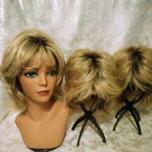 Noriko Claire Creamy Toffee R - Synthetic Wig Lot of 3